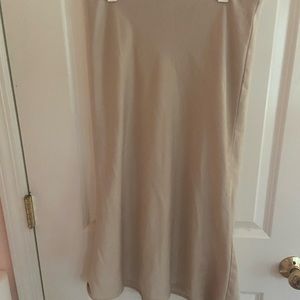 Rachel Zoe midi slip skirt size 2